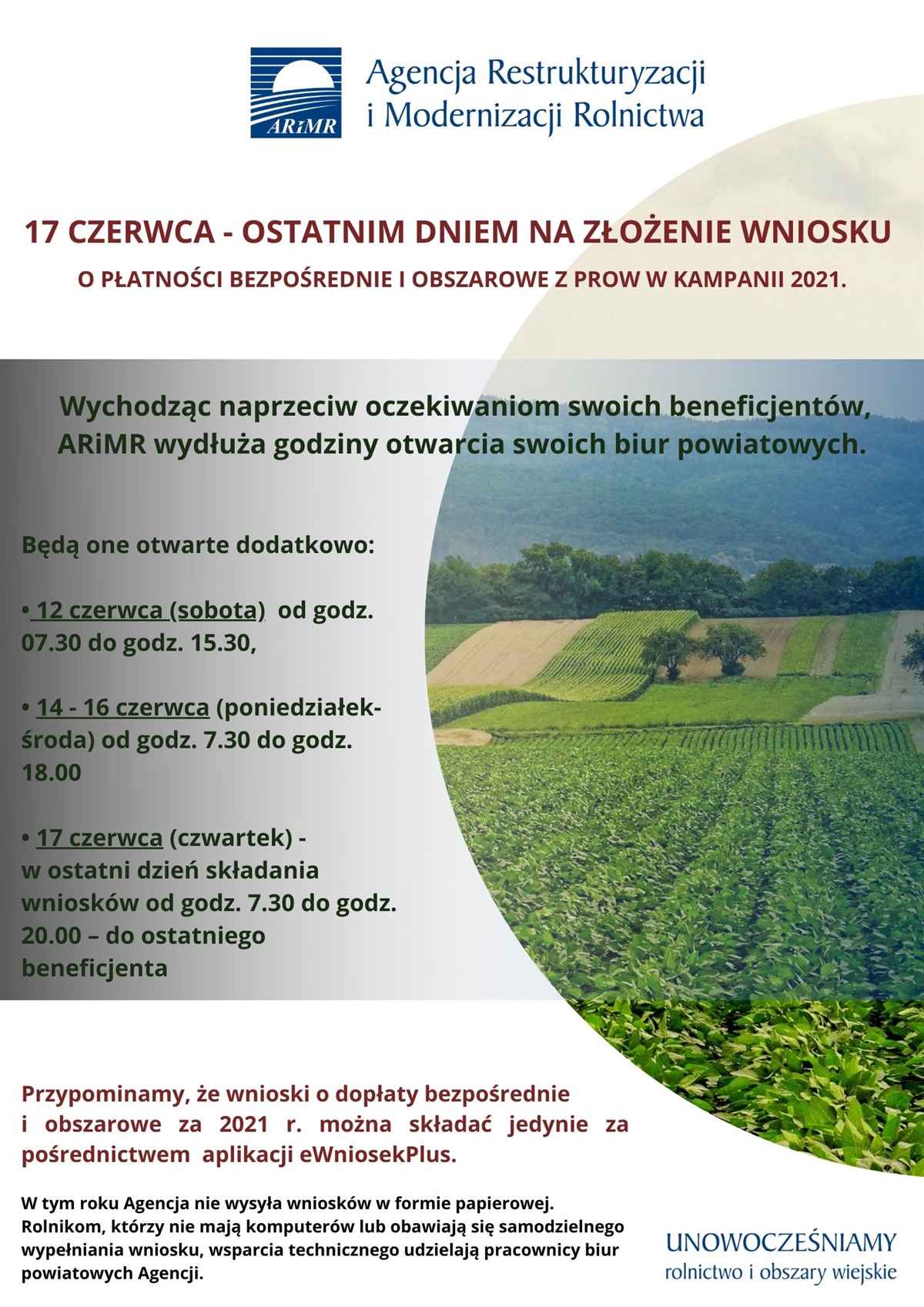 platnosci-bezposrednie-dla-rolnikow-17-czerwca-ostatnim-dniem-na-zlozenie-wnioskow-za-rok-2021