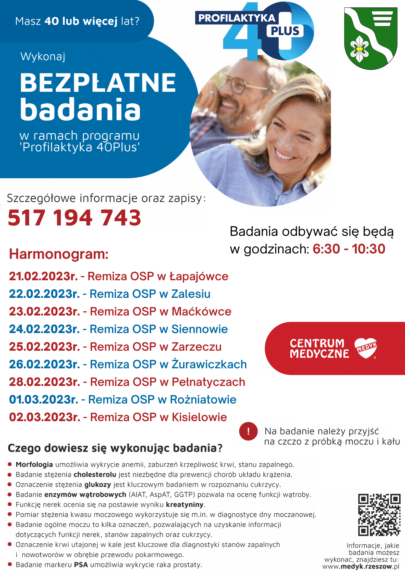 bezplatne-badania-profilaktyka-40-w-gminie-zarzecze